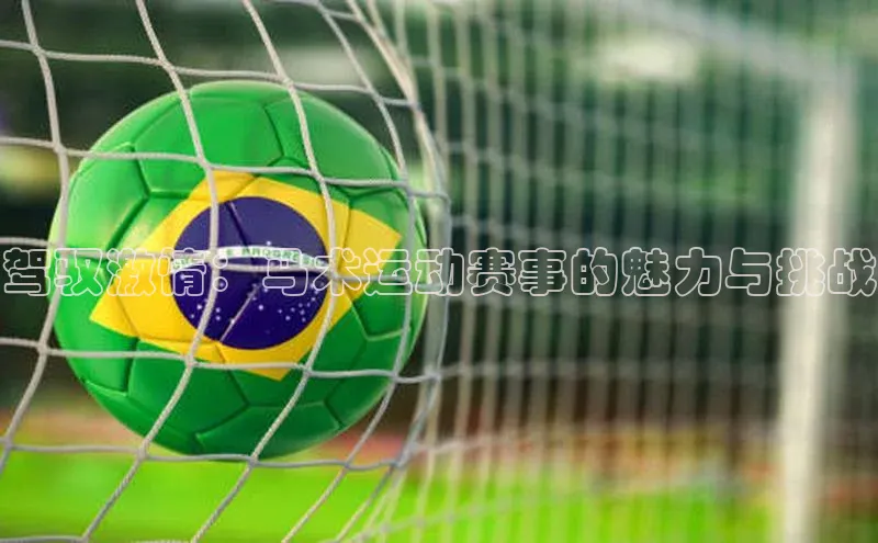 驾驭激情：马术运动赛事的魅力与挑战